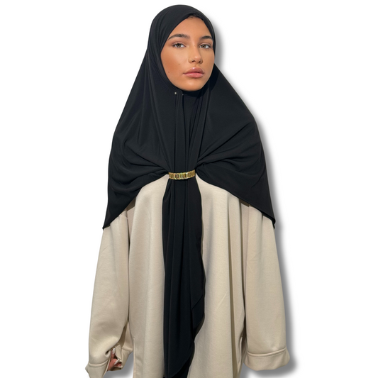 Maillot carré XXL Premium - NOIR