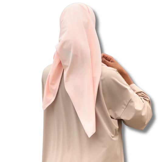HIJAB SQUARE BATH - PINKY