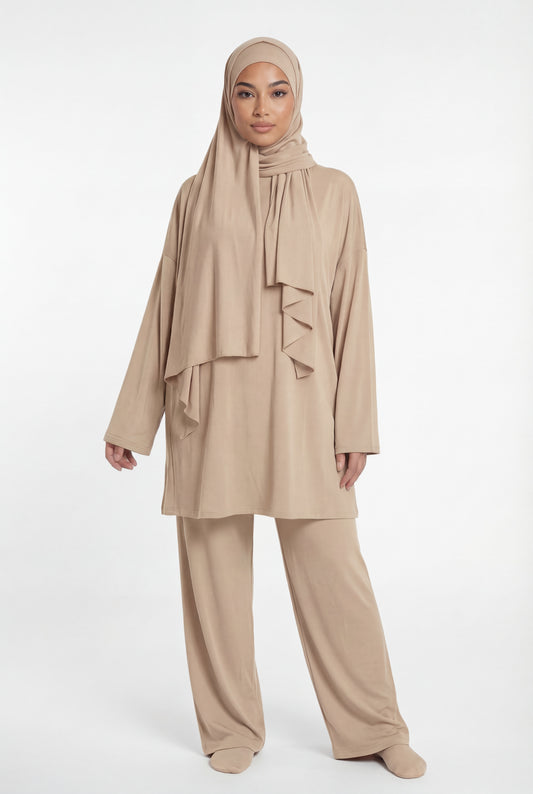 BURKINI (4 pieces) - BEIGE