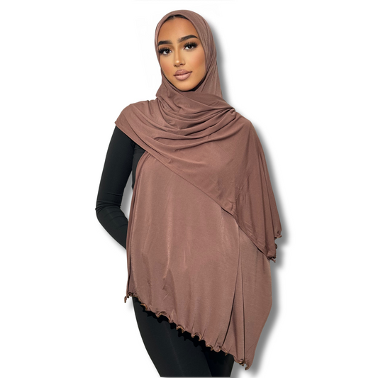 Hijabs fancy - BROWNY