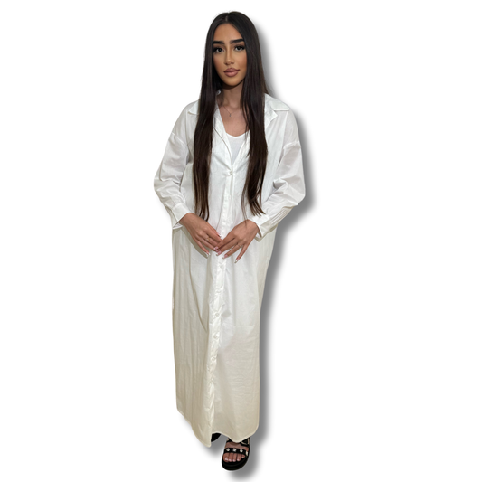Long shirt Dress 100% cotton