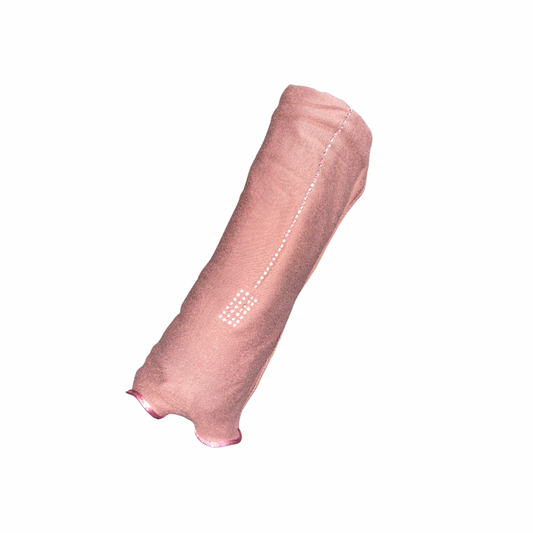 Raspberry Jersey Premium strass