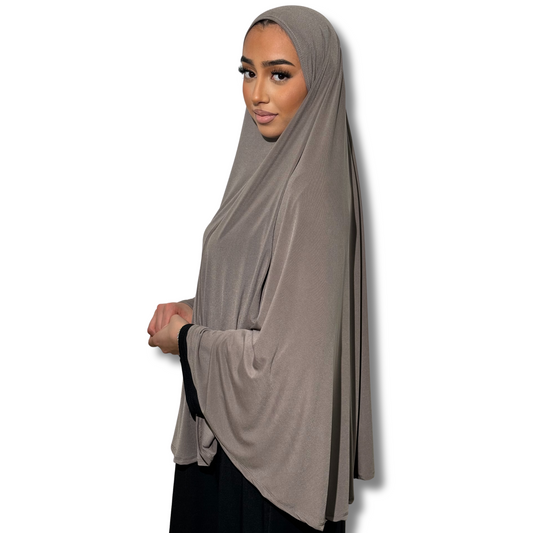 KHIMAR JERSEY PREMIUM - TAUPE