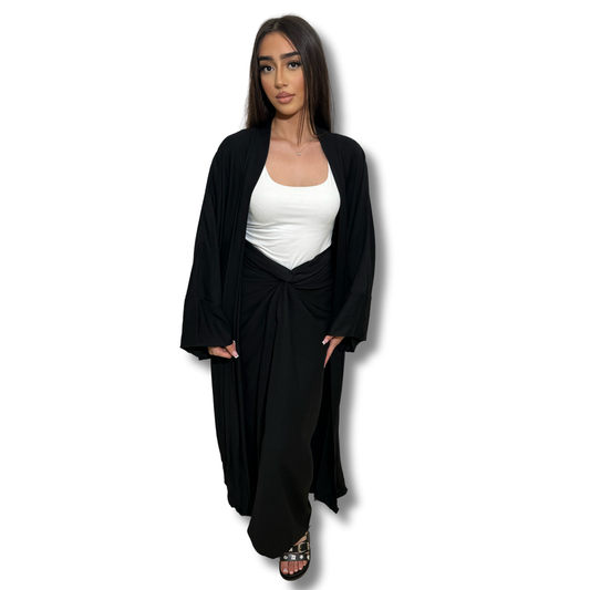Kimono- BLACK