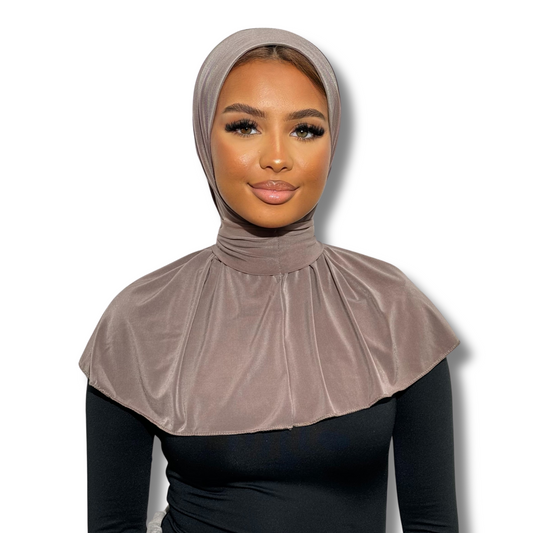 Hijab to slip on - TAUPE