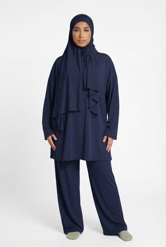 BURKINI (4 pieces) - BLUE NAVY