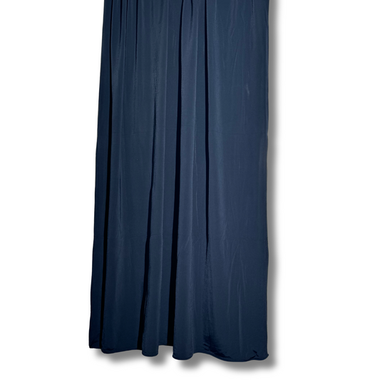 JERSEY LIQUID SCARF - BLUE NAVY