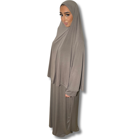 JERSEY PRAYER SET - TAUPE