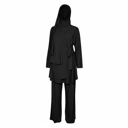 Burkini 3 pieces set - BLACK