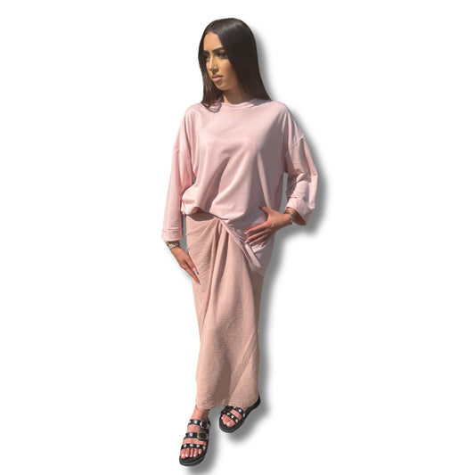 Long tee shirt - PINK