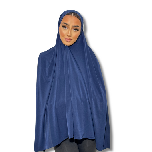 Hijab Jersey Premium - BLUE NAVY