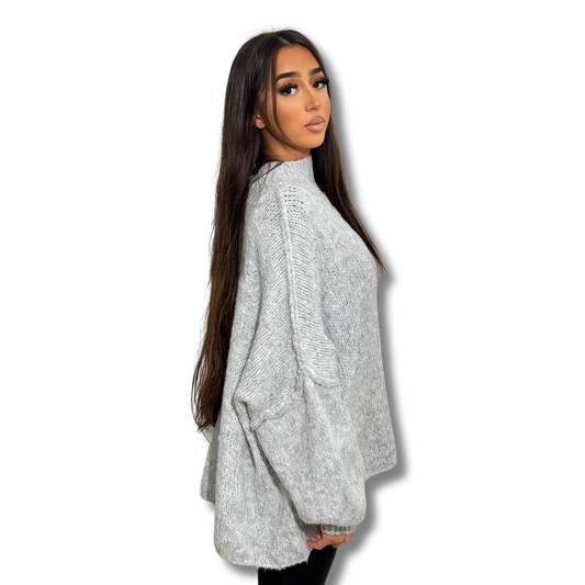 WOLLEN JUMPER - GREY