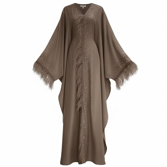 ABAYA BUTTERFLY - MOCHA