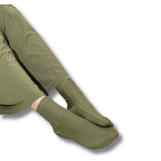 BATH SOCKS - KHAKI