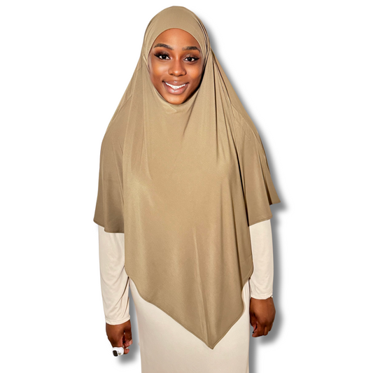 KHIMAR JERSEY PREMIUM - TAUPE