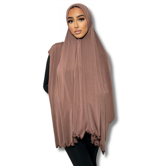 Hijabs fancy - BROWNY