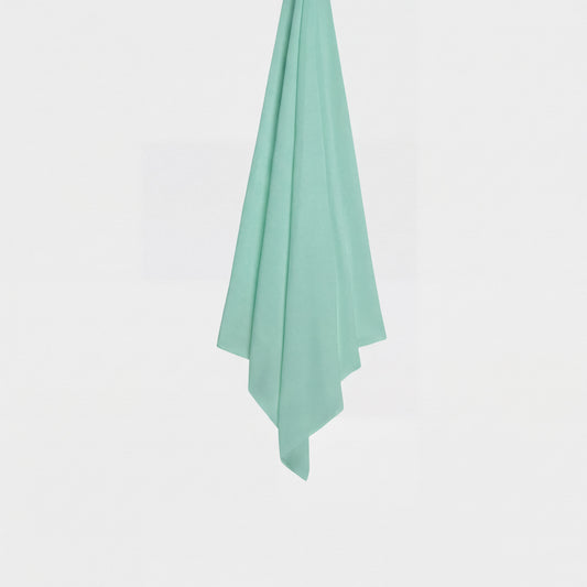 SQUARE HIJAB JERSEY - CYAN