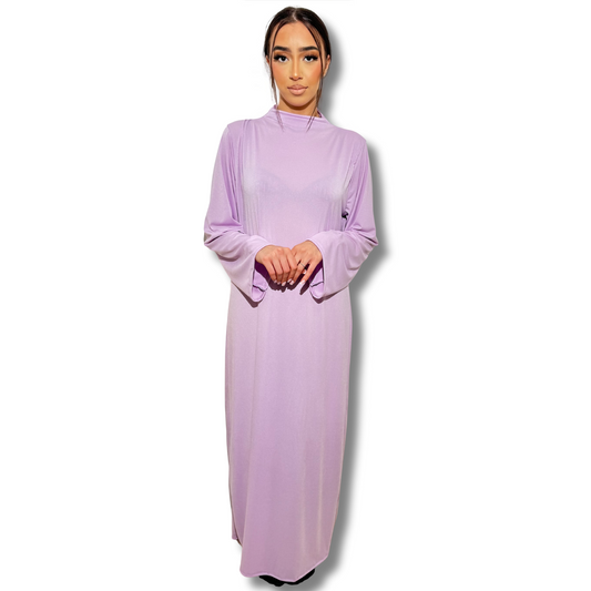 JERSEY PREMIUM DRESS - PINKY