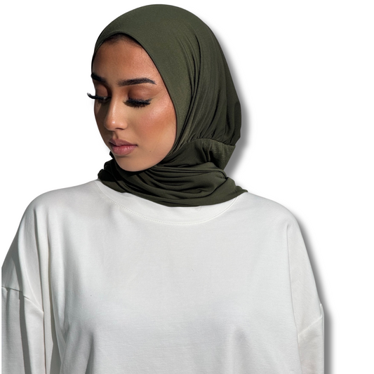 SPORT HIJAB - KHAKI