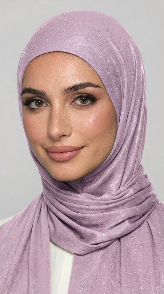 SLIP-ON SWIMMING HIJAB - LILA