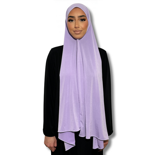 HIJAB JERSEY PREMIUM - LILA