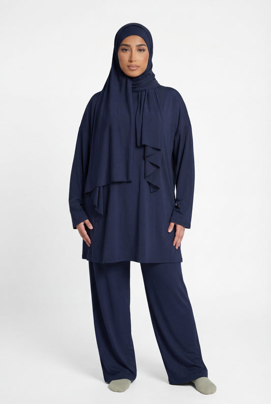 BURKINI (4 pieces) - BLUE NAVY