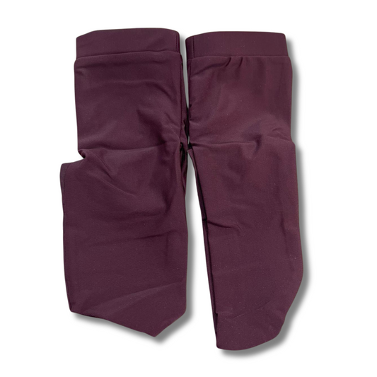 BATH SOCKS - BURGUNDY