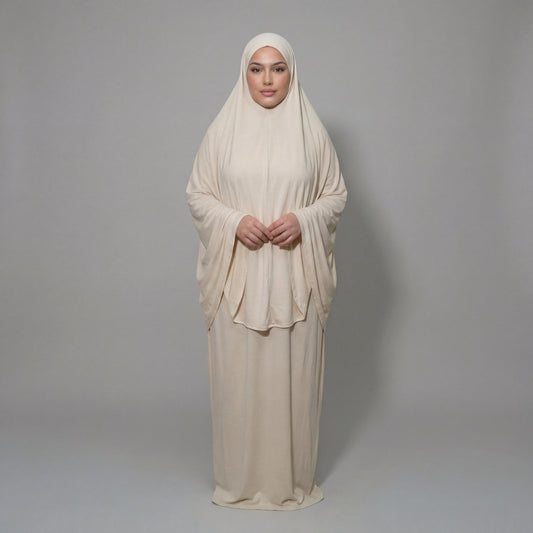 JERSEY PRAYER SET - BEIGE