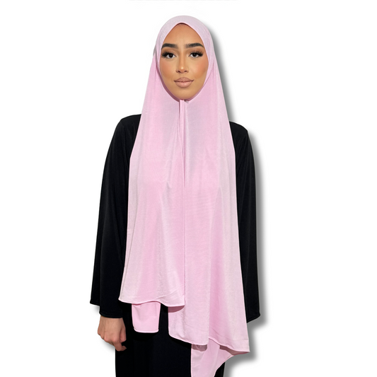 HIJAB JERSEY PREMIUM - PINKY