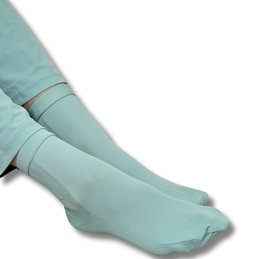 BATH SOCKS - LIGHT BLUE