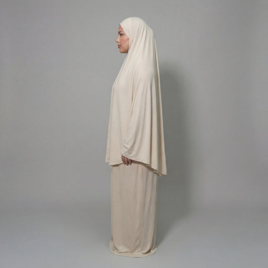 JERSEY PRAYER SET - BEIGE