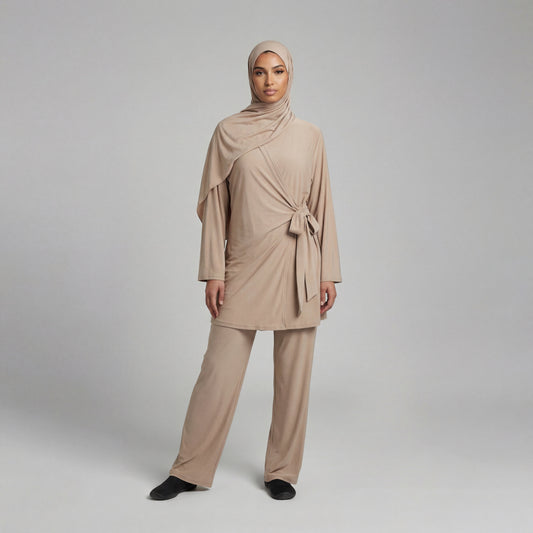 BURKINI (3 pièces) - BEIGE