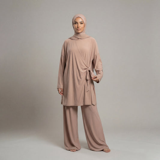 BURKINI (3 pieces) - LIGHT PINK